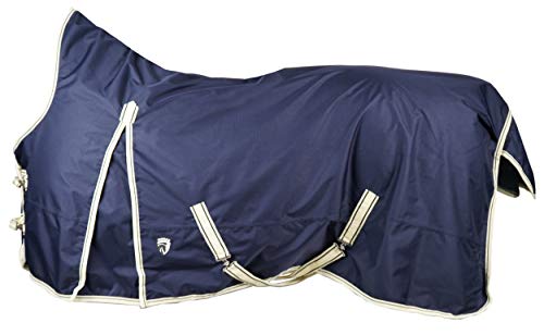 Horka Outdoor-Teppich hoher Ausschnitt 600D blau Größe 70/115 von Horka