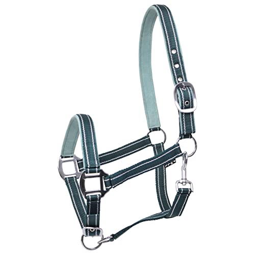 Horsegear Halfter Zari Dunkelgrün - Full/WB von Horsegear