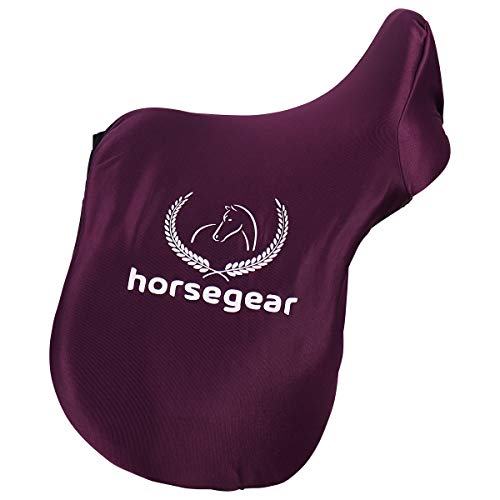 Horsegear Sattelschoner Logo - Lila von Horsegear