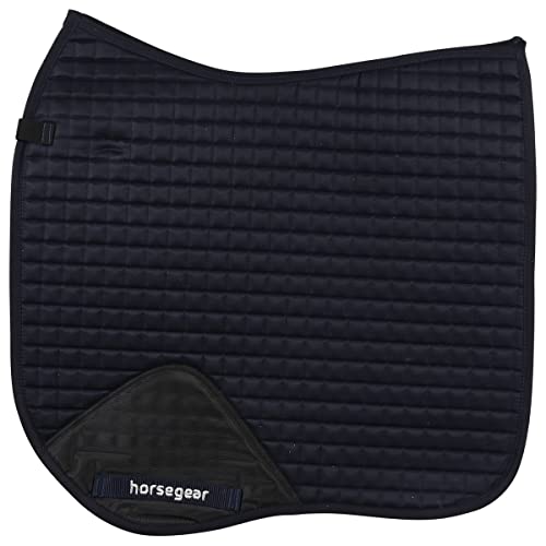 Horsegear Schabracke Dasar - Dressur Cob/VB - Dunkelblau von Horsegear