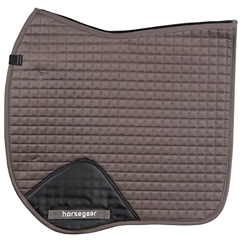 Horsegear Schabracke Dasar - Dressur Full/WB - Grau von Horsegear