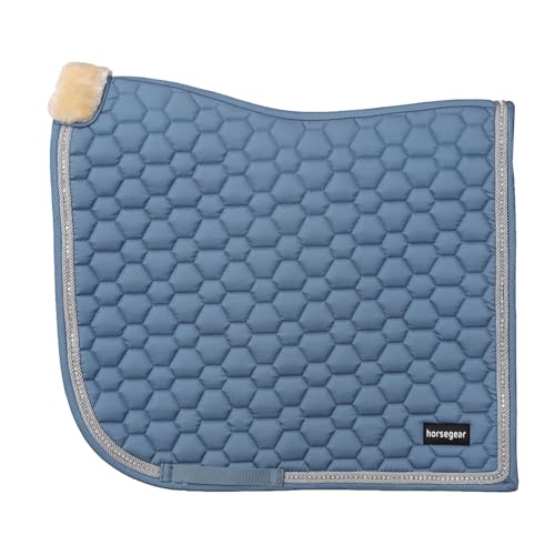 Horsegear Schabracke HGFarnham Blau - Dressur Cob/VB von Horsegear