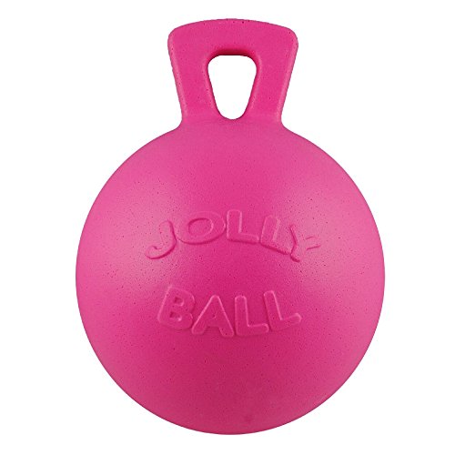 Horsemen's Pride Tug N Toss Jolly Ball Extra Large Pink Toy for Dogs Horses von Horsemen's Pride