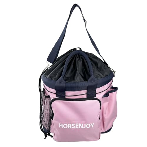 Horsenjoy Putztasche Viva (rosa-dunkelblau) von Horsenjoy