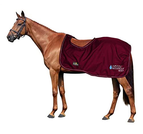 Horses, Pferdedecken Horses Waterproof Warm, Wasserdicht, Weich, Bequem und Warm, Langlebig, Bordeaux, 128 cm von Horses