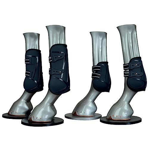 Horses PRO-Quick Soft Blue XL Reitschutz-Set für Pferde, weich und strapazierfähig, maximaler Schutz vor Verletzungen und Schnitte von Horses