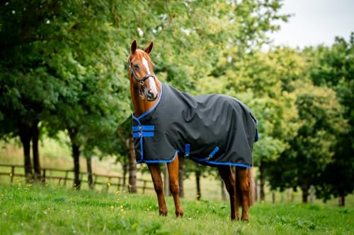 Amigo Ripstop 900D Fleece Lined 50g, 130cm, Black/Classic Blue von Horseware