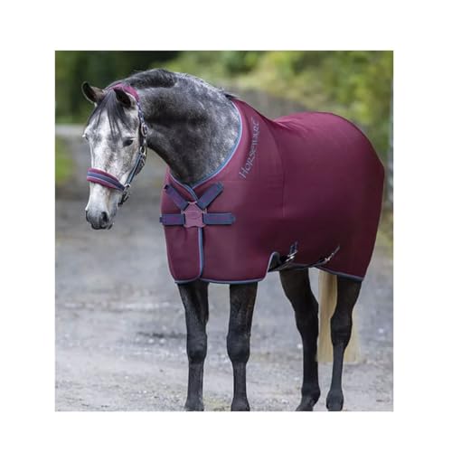 Horseware Abschwitzdecke Rambo AIRMAX Cooler Größe 160, Farbe Burgundy von Horseware