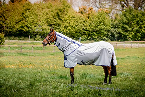 Horseware Amigo Airflow, Größe:155 cm / 6'9, Farbe:Navy Check/Altanic Blue von AMIGO