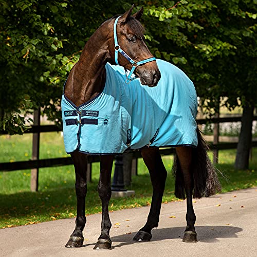 Horseware Amigo Stable Sheet 0g- Navy/Silver von Horseware