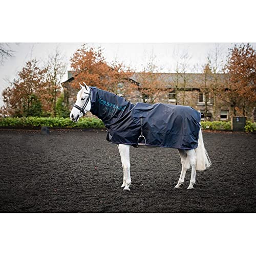 Horseware Ausreitdecke Rambo Mack IN A Sack Größe XL, Farbe navyburge von Horseware