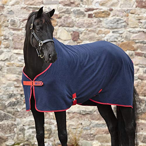 Horseware Mio Fleece Cooler - Navy/Red von Horseware