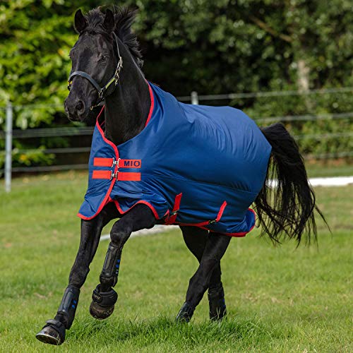 Horseware Mio Turnout Medium 200g - Dark Blue & Red von Horseware