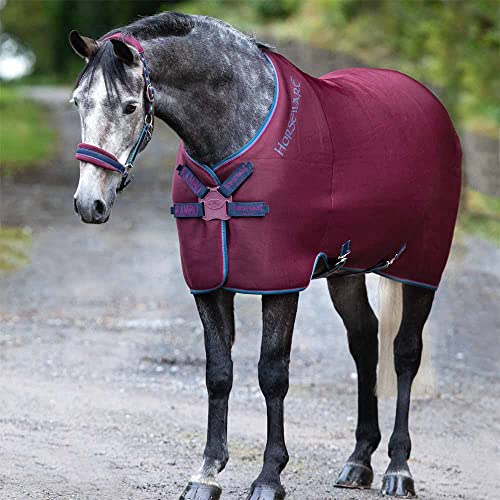 Horseware Rambo Airmax Cooler Disc Front - Burgundy von Horseware