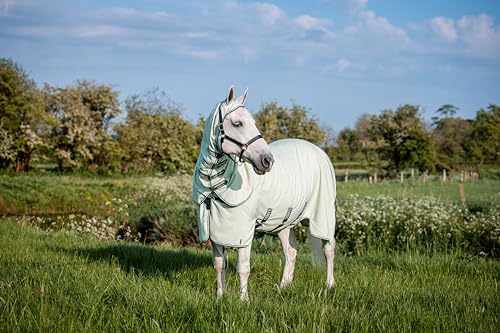 Horseware Rambo Hoody XL (inklusive Fliegenmakse), Größe:125 cm / 5'9, Farbe:Green/Sage von Horseware