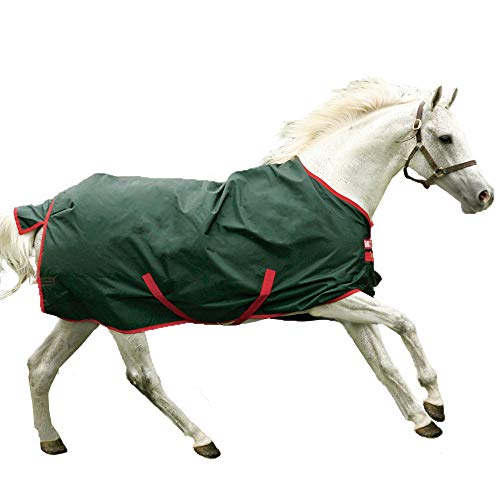 Horseware Rambo Original - Winterdecke oder Regendecke 145cm ohne Füllung green/red von Horseware