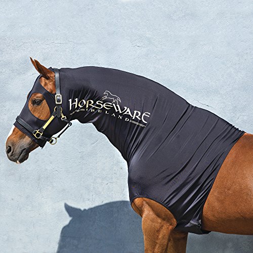 Horseware Rambo Slinky Hood - Black von Horseware