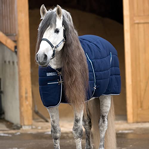 Horseware Rambo Stable Rug 200g, Größe:110 cm / 5'3, Farbe:Navy von Horseware