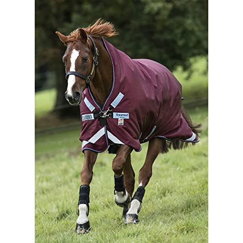 Horseware Rambo Wug Turnout Lite 50g - Burgundy von Horseware