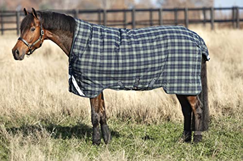 Horseware Rhino WUG 450g Heavy VARI- Layer Regendecke Hunter Check (140) von Horseware