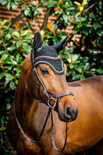 Horseware Signature Ear Net Cob/Horse Black von Horseware