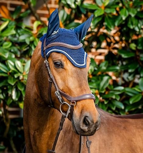 Horseware Signature Ear Net Cob/Horse Navy von Horseware