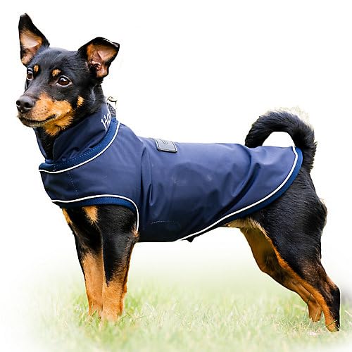 Horseware Signature Hunde-Regenmantel, Größe XL, Marineblau von Horseware