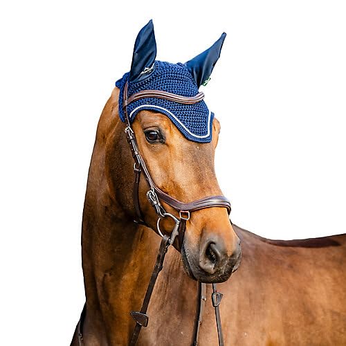 Horseware Signature Ohrnetz Pony/Cob Navy von Horseware