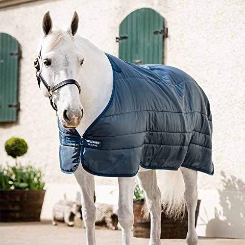 Horseware Decke für Pferd, Polyester, 70 cm, Winter, Einfarbig, Rundhalsausschnitt, Klettverschluss, Bequem, Leicht, Alle Breed Sizes, Maschinenwäsche von Horseware