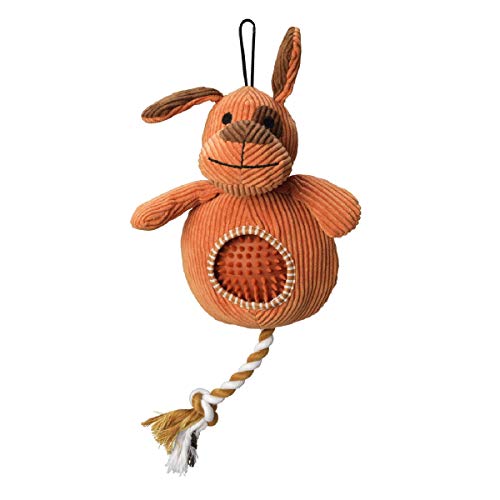 House of Paws HP971D Hundespielzeug aus Cord mit Spiky Ball von House of Paws