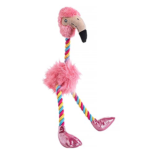 House of Paws Hundespielzeug, Regenbogen-Flamingo, groß von House of Paws