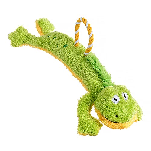 House of Paws Loofa und Seil Hundespielzeug - Frosch von House of Paws