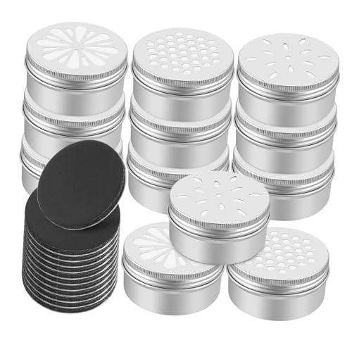 Housoutil Scent Work Tins Magnetisches Set 12 Geruchstrainingsbehälter für Haustiere Geruchstrainingszubehör für Hunde von Housoutil