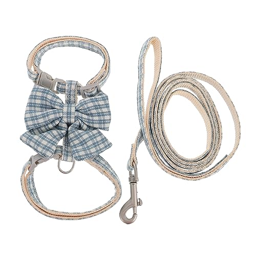 Housoutil 1 Satz Katzenleine bodentrampolin Outdoor sportovní a outdoorové oblečení cat Leash Katzengeschirr und Leine verstellbares Laufseil I-förmig Leinen Katzenseil Gürtel Gurt Polyester von Housoutil