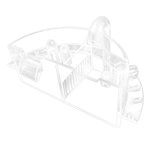 Housoutil 1 Stück 3 1 Filterbox Für Aquarien Kiessteine ​​für Aquarien Aquarium Angetriebener Filter Aquarienblase Transparente Ecke Beschläge Plastik Verdreifachen Tropfbox von Housoutil