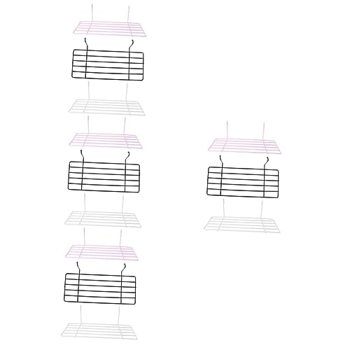 Housoutil 12 STK Wandplattform Für Vogelkäfige Sitzstangen Für Vogelkäfige Spielzeug Für Vogelkäfige Sitzstangenspielzeug Vogelbarschständer Zubehör Für Vogelkäfige Vögel Eisen Papagei von Housoutil