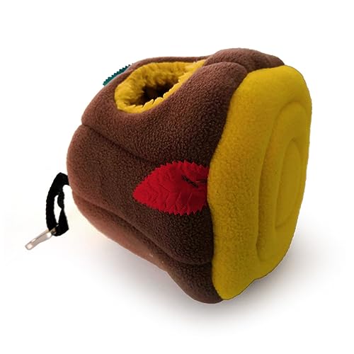 Housoutil 1Stk überwintern Winters gemütlich Kleintiere Comfortable die Critters Tier hängende Höhle Hamster-Hängematte Haustier hängendes Bett warm halten Meerschweinchen Vogelnest Zubehör von Housoutil