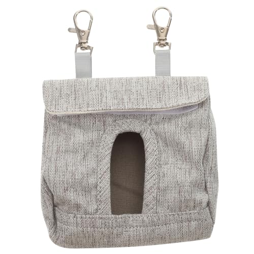 1Stk Kleidersack heutasche Heu-Tasche Wildvogel hängender Feeder Guinea Pig Heu- Lagerung Spielzeuge Kaninchenkäfig Tasche für Tiernahrung Aufbewahrungstasche klein hängende Tasche von Housoutil