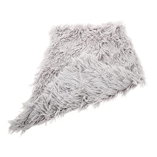 Housoutil 1stk Plüsch Haustiermatte Flauschige Hundedecke Hund Schlafmatte Hundebedarf Hundewurfdecken Hundedecke Matte Hundekistenbett Plüschmatte Für Haustiere Polyester Sofa von Housoutil