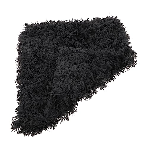 Housoutil 1stk Plüsch Haustiermatte Welpen Bett Pet Boden Matte Plüsch Katze Decke Winter Haustier Bett Hund Schlafen Pad Plüsch Pet Decke Hund Schlafen Matte Ruhebett Polyester Flauschige von Housoutil