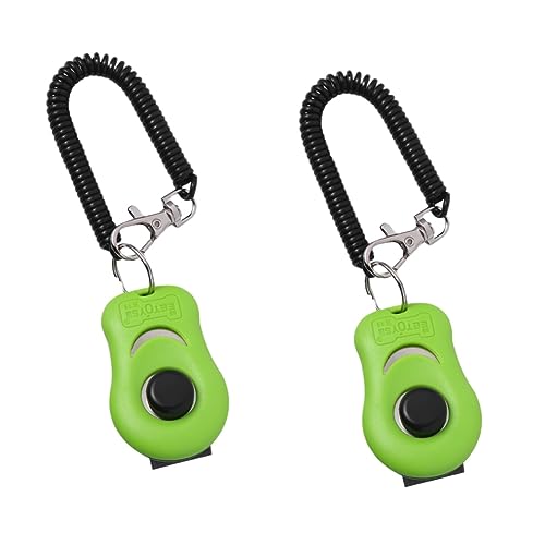 Housoutil 2 Clicker Spielzeugpferde Streicheln Hundes von Housoutil