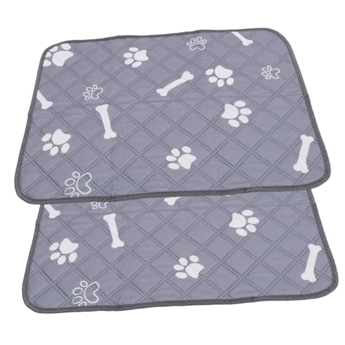 Housoutil 2St Hunde-Wickel Polster Hunde Pads Trainingsunterlagen für Welpen Hundematte Tiere Pads Hunde-PIPI-Pad Haustier Hundeunterlage Boden Urin-Pad Hund PIPI Pad von Housoutil