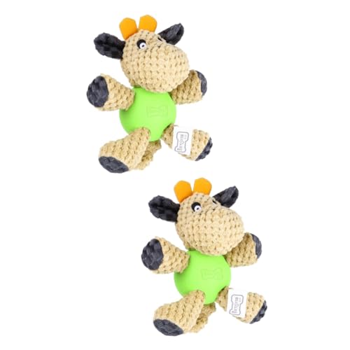 Housoutil Lernspielzeug 2St Spielzeug für Hunde interaktives Spielzeug chatot Plush bidoof Plush pädagogisches Spielzeug Soft Toy Spielzeuge Sound- Kau kauen von Housoutil