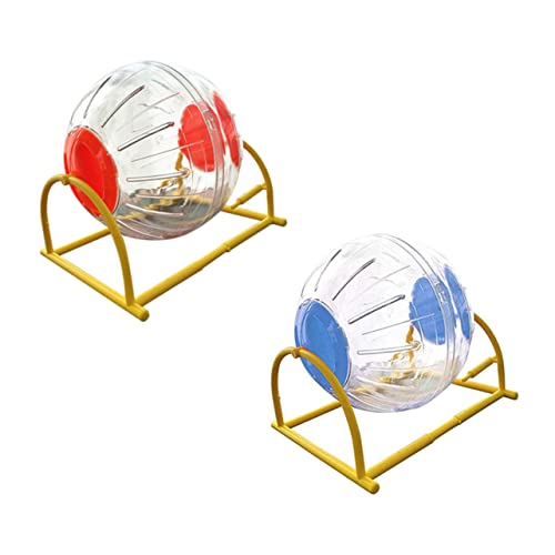 Housoutil 2pcs Tier Übung Rad Hamster Laufrad Spielzeug Komfortable Größe für Haustier Spielzeug von Housoutil