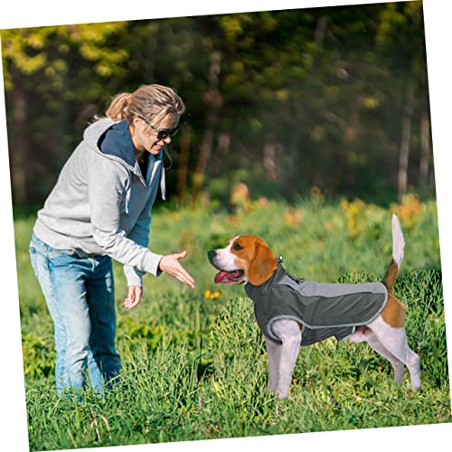 Housoutil 2St Fleecejacke süßes Hundeoutfit Pullover Tank Wintermantel für Hunde Outdoor-Weste Weihnachtspullover Weste Mantel Hundemantel Hundejacke verdicken Kleiner Hund Overalls Jacken von Housoutil