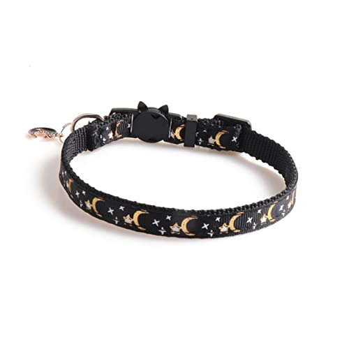 Housoutil 2st Star Moon Mit Hängendem Katzenhalsband Für Haustiere Katzenschal Lätzchen Haustierkostüm Für Abreißbares Katzenhalsband Hundebandana Hundekopf Zubehör Nylon von Housoutil