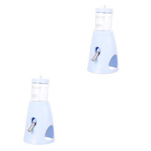 Housoutil 2st Wasserflasche Für Hamster Chinchilla-Flasche Tierkäfig Tägliche Hamsterflasche Hasentränke Suspendiert Kaninchen-wasserflasche Käfig Hamster Tränke Lieferungen Goldener Bär Pp von Housoutil