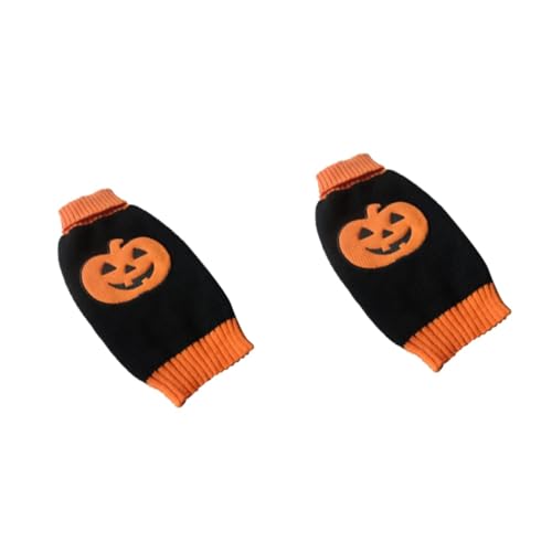 Housoutil 2St Halloween-Hundekostüm Hundepullover für kleine Hunde Hundemantel Haustier-Partykostüm Kleidung Kleiner Hundepullover Kleider Welpenpullover winziger Kleiner Hund Chef Hündchen von Housoutil