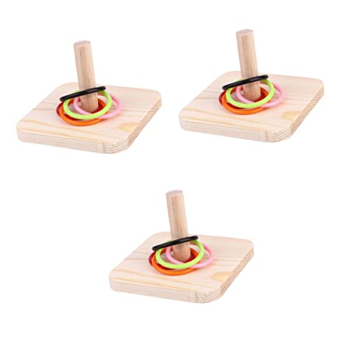 Housoutil 3 Sätze Zubehör Für Sittichkäfige Zubehör Für Wellensittichkäfige Desktop-Spielzeug Holzspielzeug Vogel-Intelligenz-Spielzeug Ringwurf-Spielzeug Bambus Papagei Vogelfutter Housoutil 3 Sätze Zubehör Für Sittichkäfige Zubehör Für Wellensittichkäfige Desktop-Spielzeug Holzspielzeug Vogel-Intelligenz-Spielzeug Ringwurf-Spielzeug Bambus Papagei Vogelfutter von Housoutil