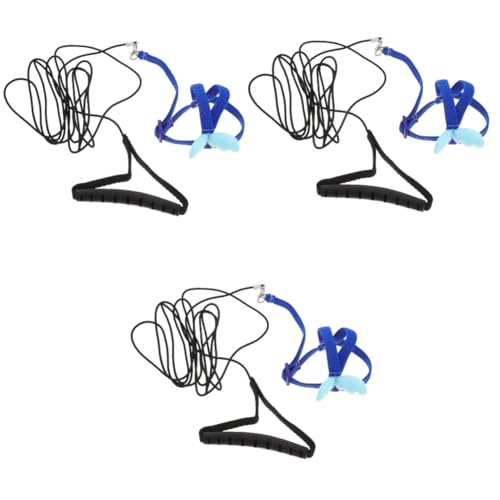 Housoutil 3-teiliges Set Papagei Fliegendes Seil Reptil Verstellbares Papageiengeschirr Papagei Fußleine Papagei Flugleine Trainingsgeschirr Für Vögel Vogelgeschirr Stoff Spreizer Haustier von Housoutil